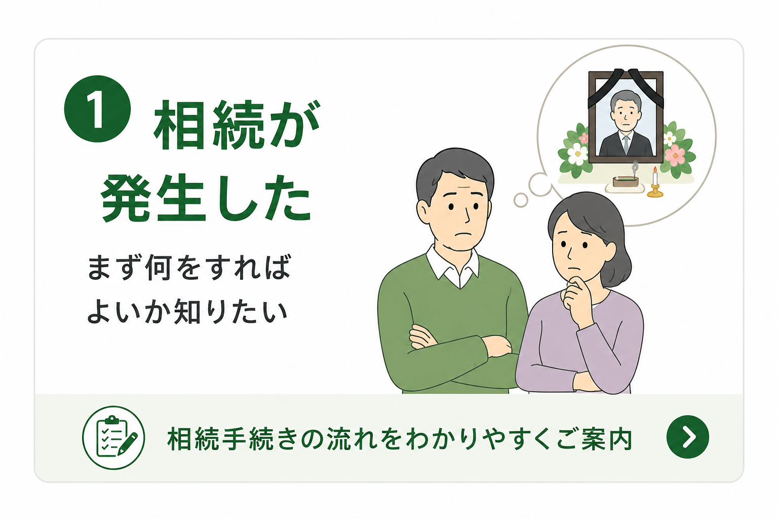 相続が発生した｜まず何をすればよいか知りたい